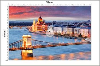 Fototapeta Most Nocą - obrazek 3