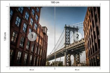 Fototapeta Most 3D - obrazek 3