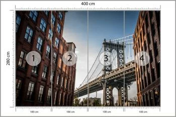Fototapeta Most 3D - obrazek 3