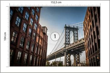 Fototapeta Most 3D - obrazek 3