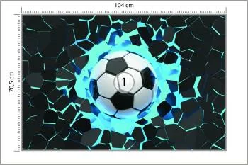 Fototapeta 3D Sport, Piłka Nożna - obrazek 3