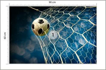 Fototapeta 3D Sport, Piłka Nożna - obrazek 3