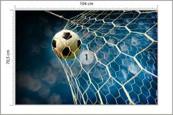 Fototapeta 3D Sport, Piłka Nożna - obrazek 3