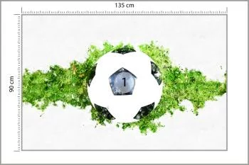 Fototapeta 3D Piłka Nożna, Sport - obrazek 3
