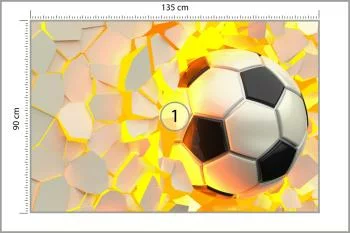 Fototapeta Piłka Nożna Sport - obrazek 3