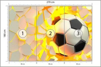 Fototapeta Piłka Nożna Sport - obrazek 3