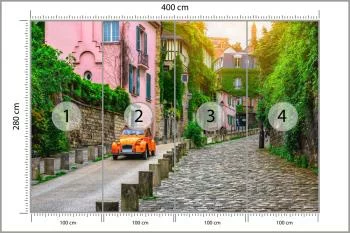 Fototapeta Uliczka Miasto - obrazek 3