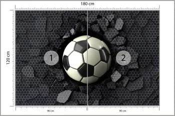 Fototapeta Dla Chłopca Sport Piłka - obrazek 3