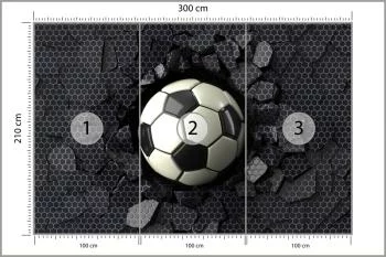 Fototapeta Dla Chłopca Sport Piłka - obrazek 3