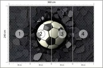 Fototapeta Dla Chłopca Sport Piłka - obrazek 3