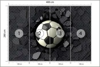 Fototapeta Dla Chłopca Sport Piłka - obrazek 3