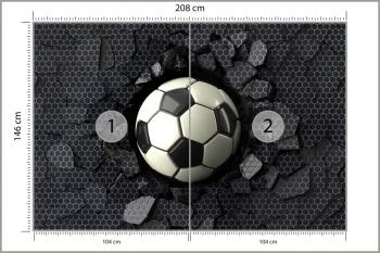 Fototapeta Dla Chłopca Sport Piłka - obrazek 3