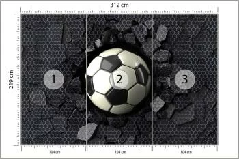 Fototapeta Dla Chłopca Sport Piłka - obrazek 3