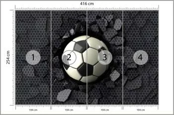 Fototapeta Dla Chłopca Sport Piłka - obrazek 3