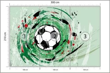 Fototapeta Sportowa Piłka Nożna - obrazek 3
