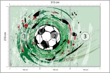 Fototapeta Sportowa Piłka Nożna - obrazek 3