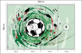 Fototapeta Sportowa Piłka Nożna - obrazek 3