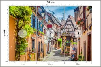 Fototapeta Uliczka Przejście - obrazek 3