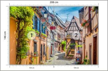 Fototapeta Uliczka Przejście - obrazek 3