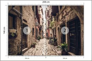 Fototapeta Uliczka Przejście - obrazek 3