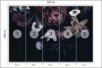 Fototapeta Piwonie I Lilie - obrazek 3