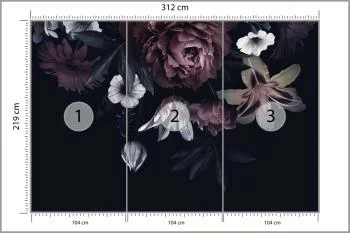 Fototapeta Piwonie I Lilie - obrazek 3