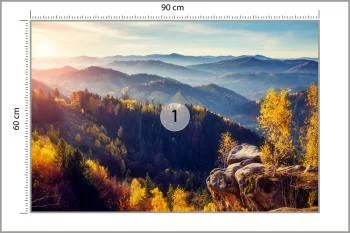 Fototapeta Góry Las - obrazek 3