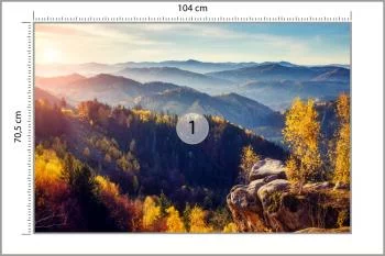 Fototapeta Góry Las - obrazek 3