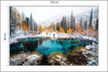 Fototapeta Góry Zima - obrazek 3