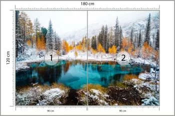 Fototapeta Góry Zima - obrazek 3