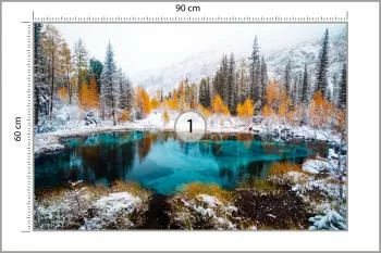 Fototapeta Góry Zima - obrazek 3