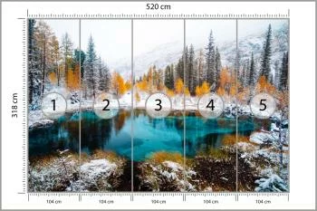 Fototapeta Góry Zima - obrazek 3