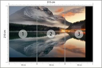 Fototapeta Jezioro - obrazek 3