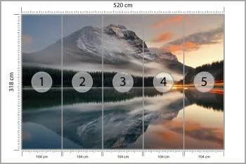 Fototapeta Jezioro - obrazek 3