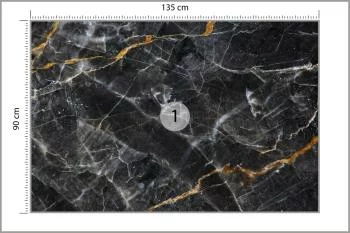 Fototapeta Marmur W Odcieniach Szarości - obrazek 3
