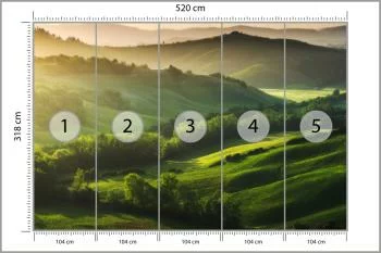 Fototapeta Pole 3D - obrazek 3