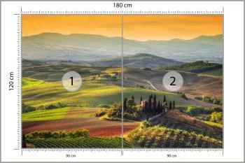 Fototapeta Pole 3D - obrazek 3
