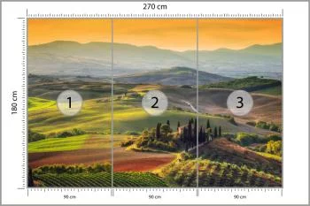 Fototapeta Pole 3D - obrazek 3