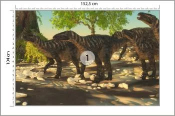 Fototapeta Dinozaury I Przyroda - obrazek 3