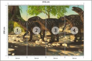 Fototapeta Dinozaury I Przyroda - obrazek 3