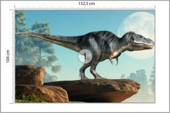 Fototapeta Dinozaur Na Skałach - obrazek 3