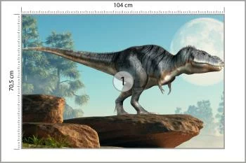 Fototapeta Dinozaur Na Skałach - obrazek 3