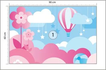 Fototapeta Balon W Chmurach - obrazek 3