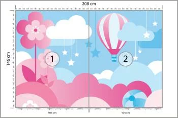 Fototapeta Balon W Chmurach - obrazek 3