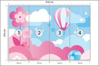 Fototapeta Balon W Chmurach - obrazek 3