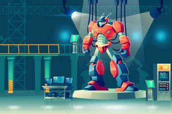 Fototapeta Robot W Laboratorium - obrazek 2