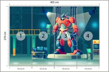 Fototapeta Robot W Laboratorium - obrazek 3