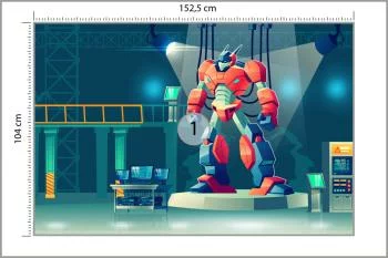Fototapeta Robot W Laboratorium - obrazek 3