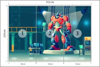 Fototapeta Robot W Laboratorium - obrazek 3
