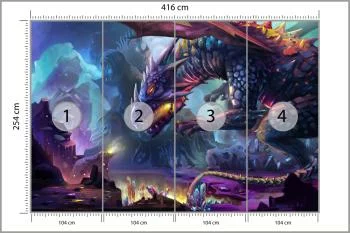 Fototapeta Fantastyczny Smok - obrazek 3